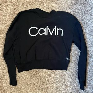 CALVIN KLEIN CROP TOP SWEATER